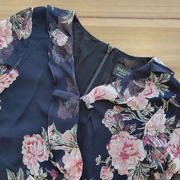 Bardot Tween Girl Cassidy Wrap Dress in Mood Bloom - Picture 8 of 16